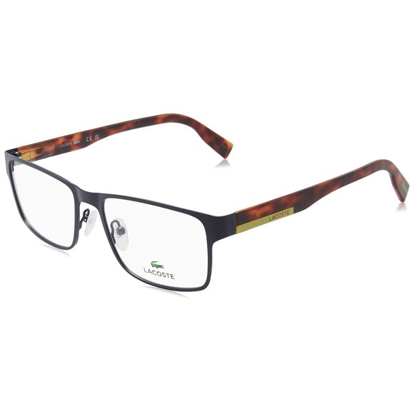 New Lacoste L-2283 401 Matte Blue & Tortoise Eyeglasses 55/18/145